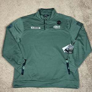 NWT Florida Gators Colosseum OHT Military Appreciation Digit Quarter-Snap Jacket